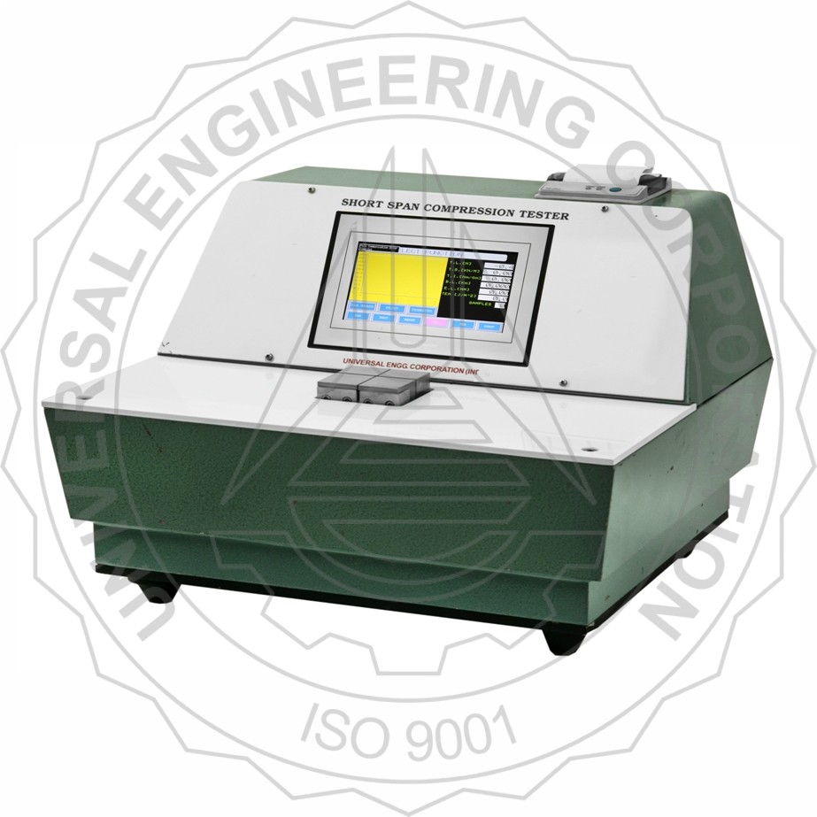 SHORT SPAN COMPRESSION TESTER (TOUCH SCREEN - HMI DISPLAY)